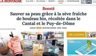 L'Auvergne et la fondatrice de Saeve à l'honneur ! - Saeve Paris
